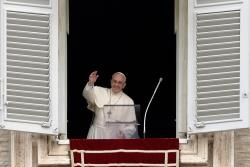 Papa na janela